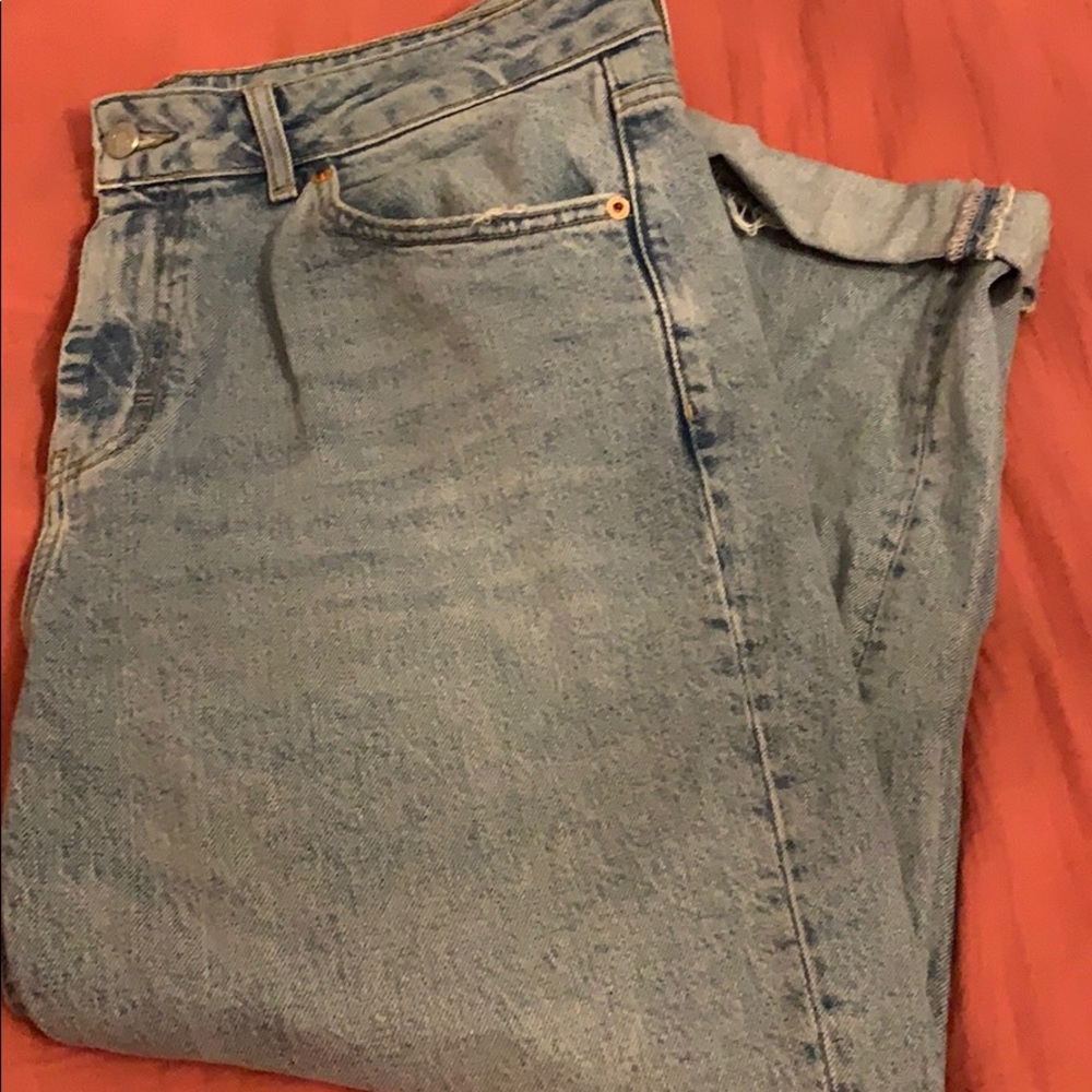 Topshop Straight Jeans